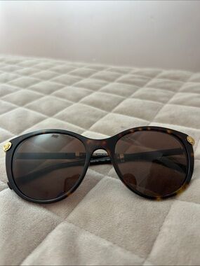 Versace Tortoiseshell Sunglasses with Brown Lenses